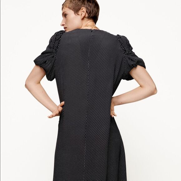 Zara Studio Limited Edition Draped Viscose New - Picture 5 of 11